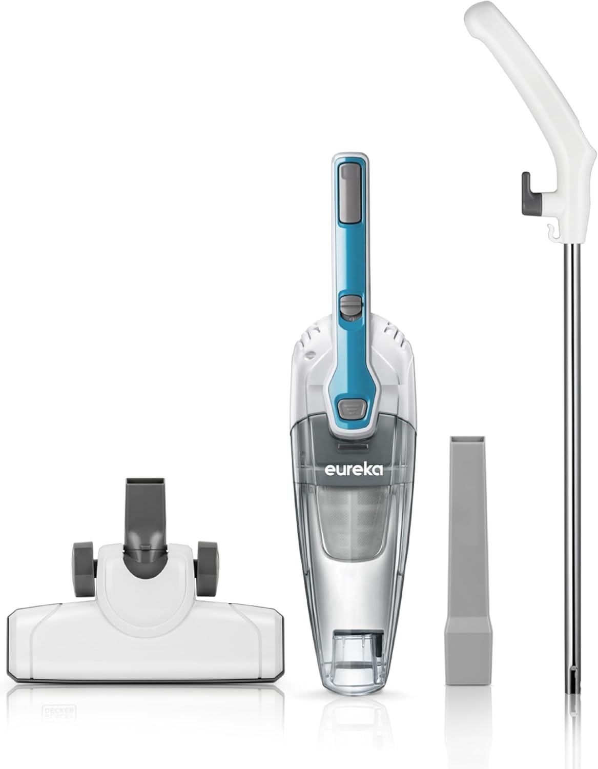 3-in-1 Handheld & Stick Vacuum Cleaner for Carpets and Hard Floors – Aqua Blue