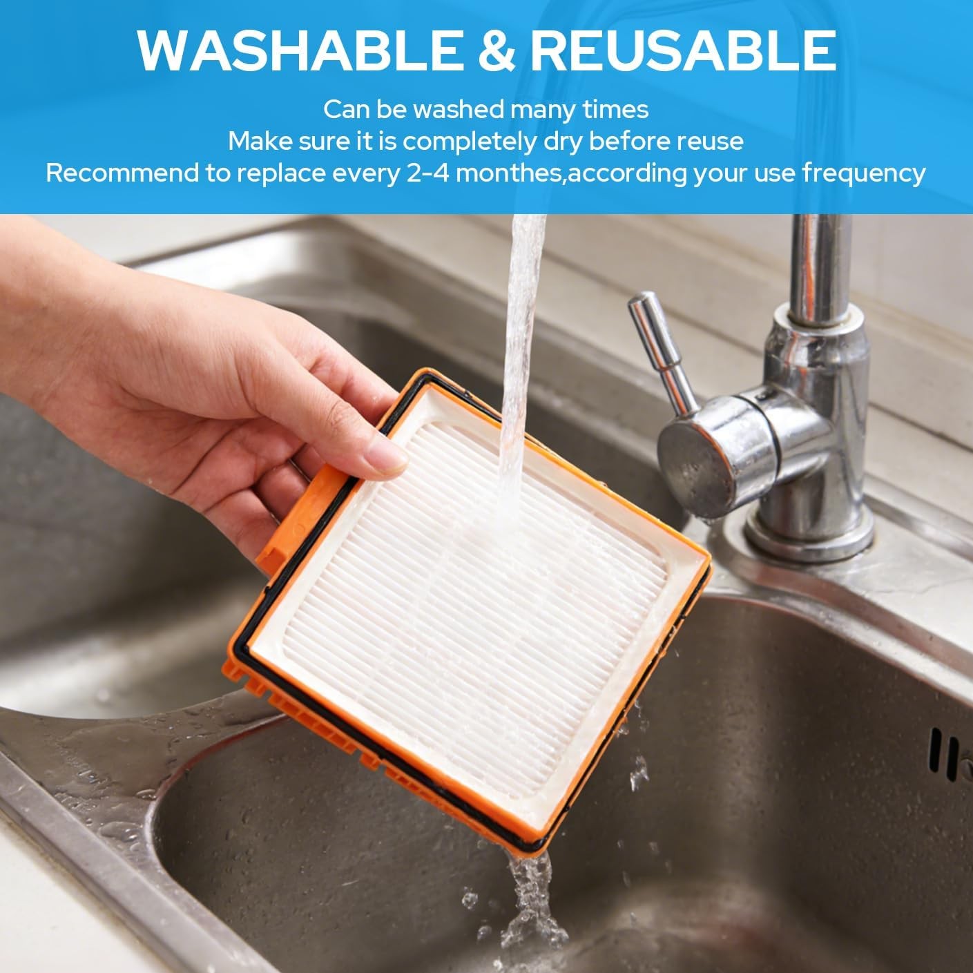 Replacement Filters Compatible with Shark AI AV2501S AV2501AE AV2502AE