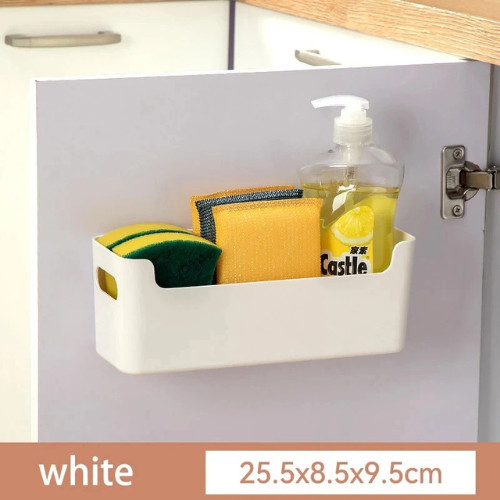 Wall Mounted Storage Box Cabinet Door Organizer Kitchen Hanging Container USA