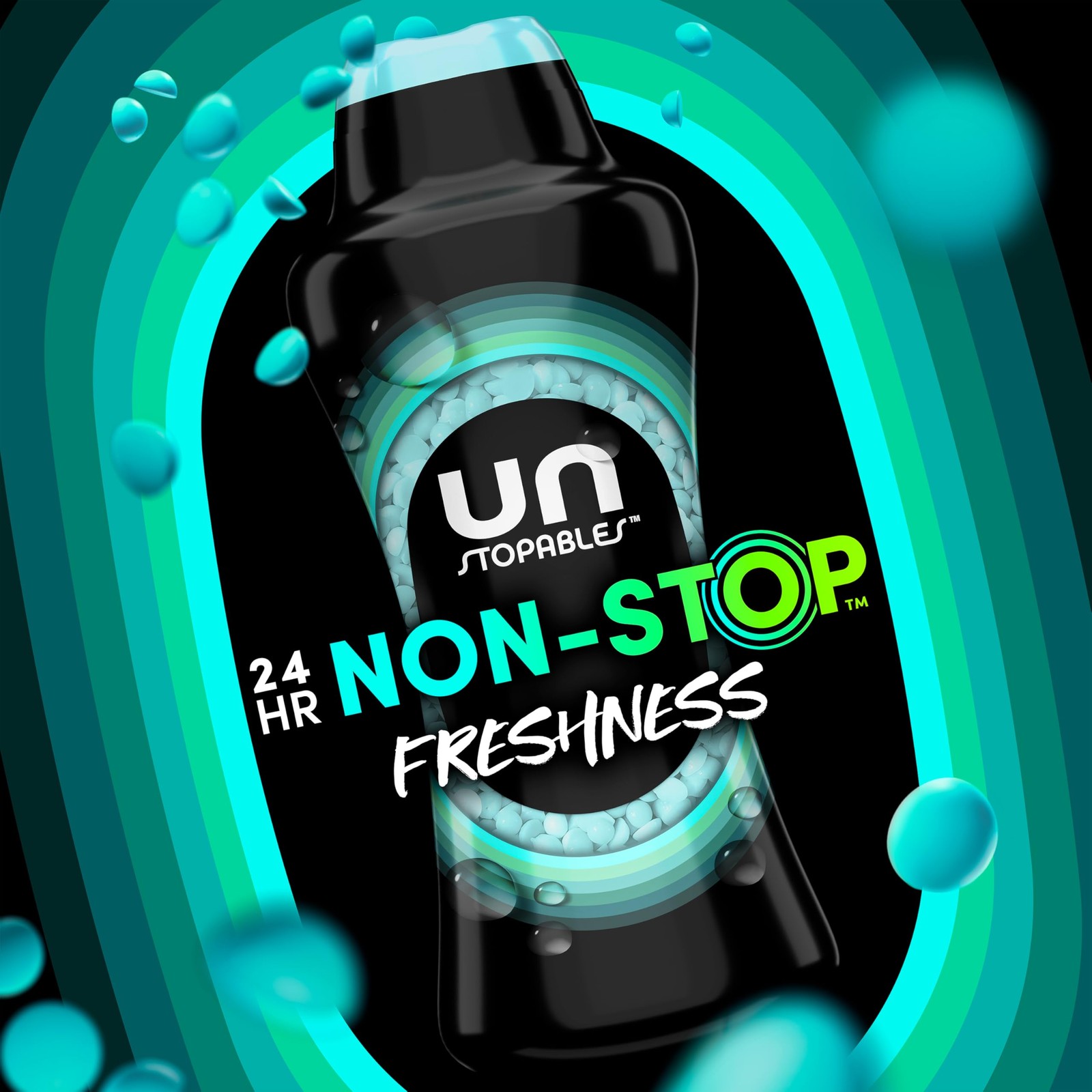 Downy Unstopables in Wash Scent Booster Beads, Fresh 24 Ounce (Pack of 1)
