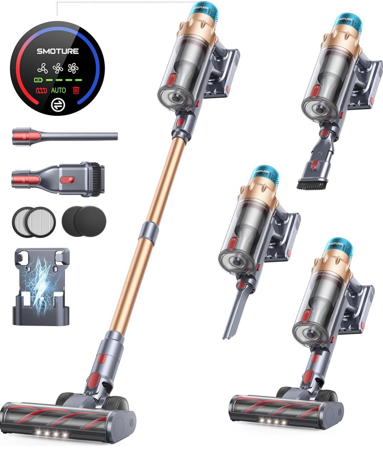 Lightly USED Cordless Stick Vacuum NO BATTERY INCLUDED