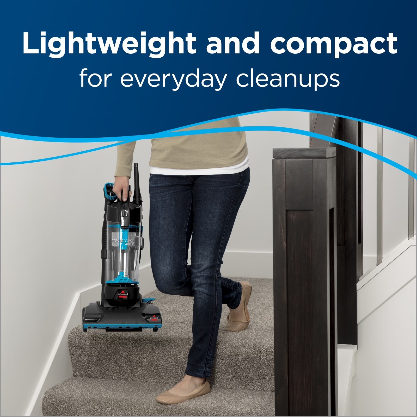 BISSELL PowerForce Compact Bagless Upright Vacuum 2112