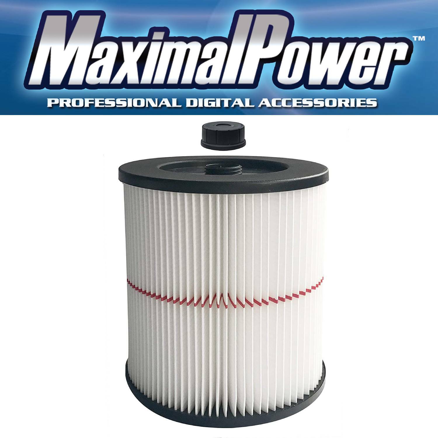 MaximalPower Replace Cartridge Filter for Shop Vac Craftsman 9-17816 Wet Dry