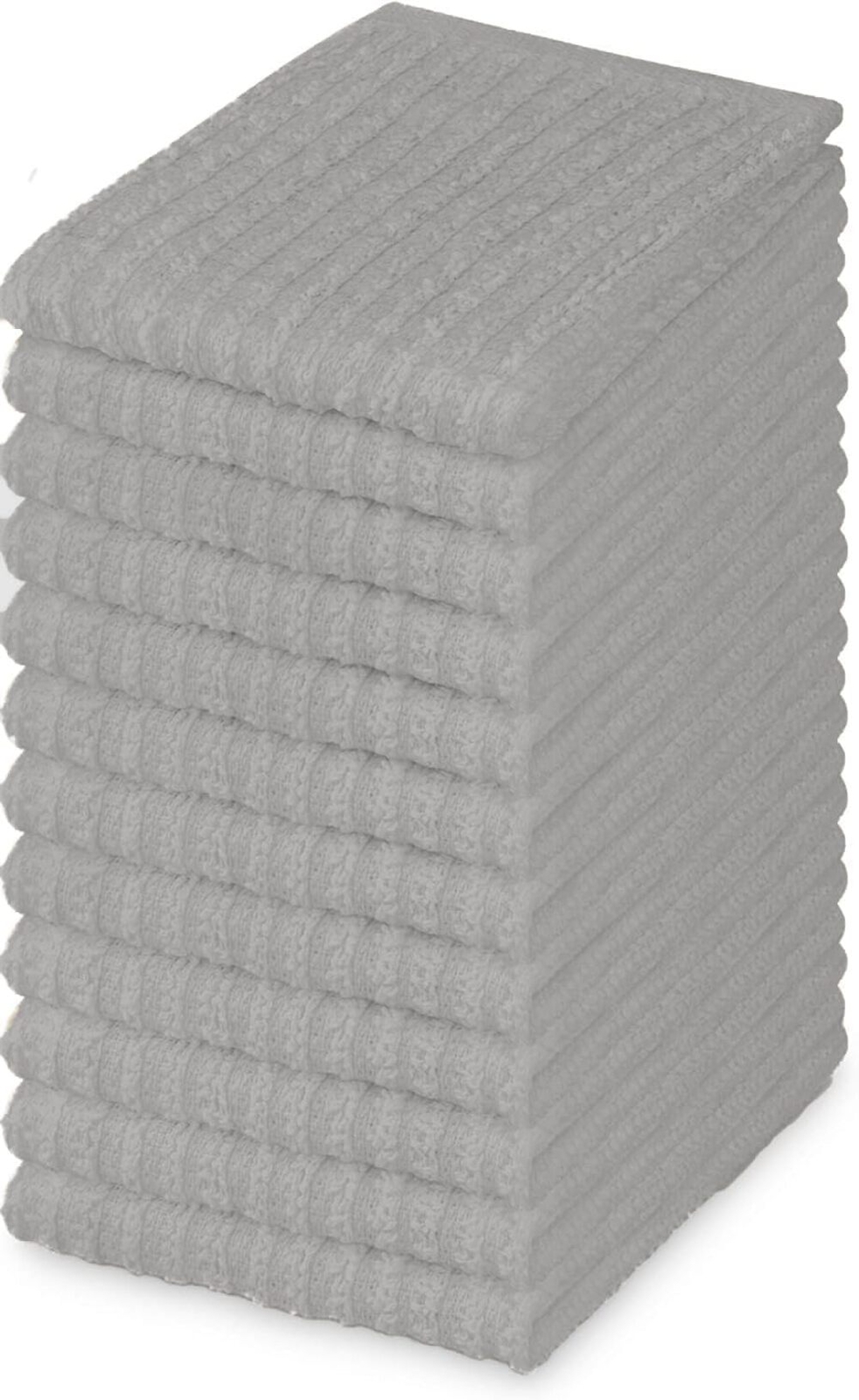 100% Cotton Bar Mop Kitchen Towels, Quick Dry,| Super Absorbent 16 x 19 Inch.