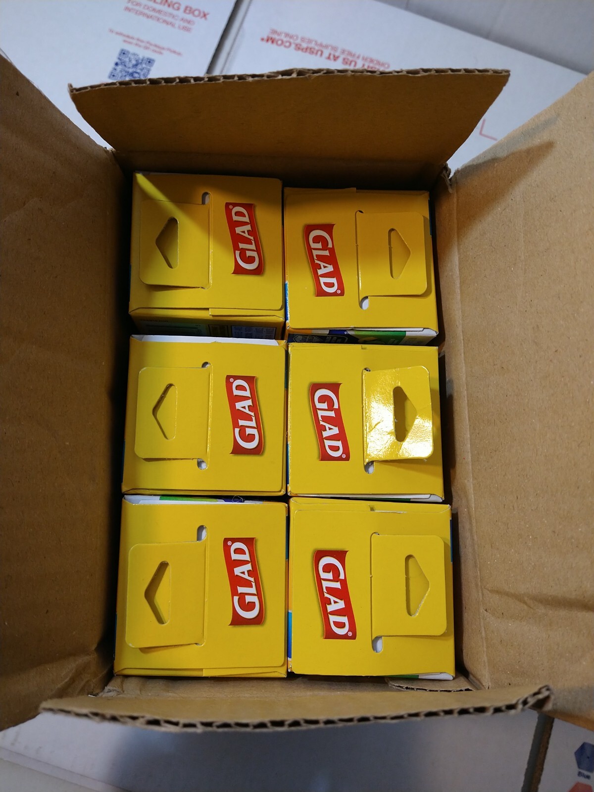 12x Glad OdorShield Small Trash Bags Clean Citrus Scent 4 Gallon 26-Count ea box
