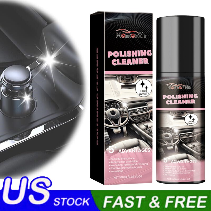 Car Interior Polish 100ml Car Interior Cleaner Interior Detailer Spray