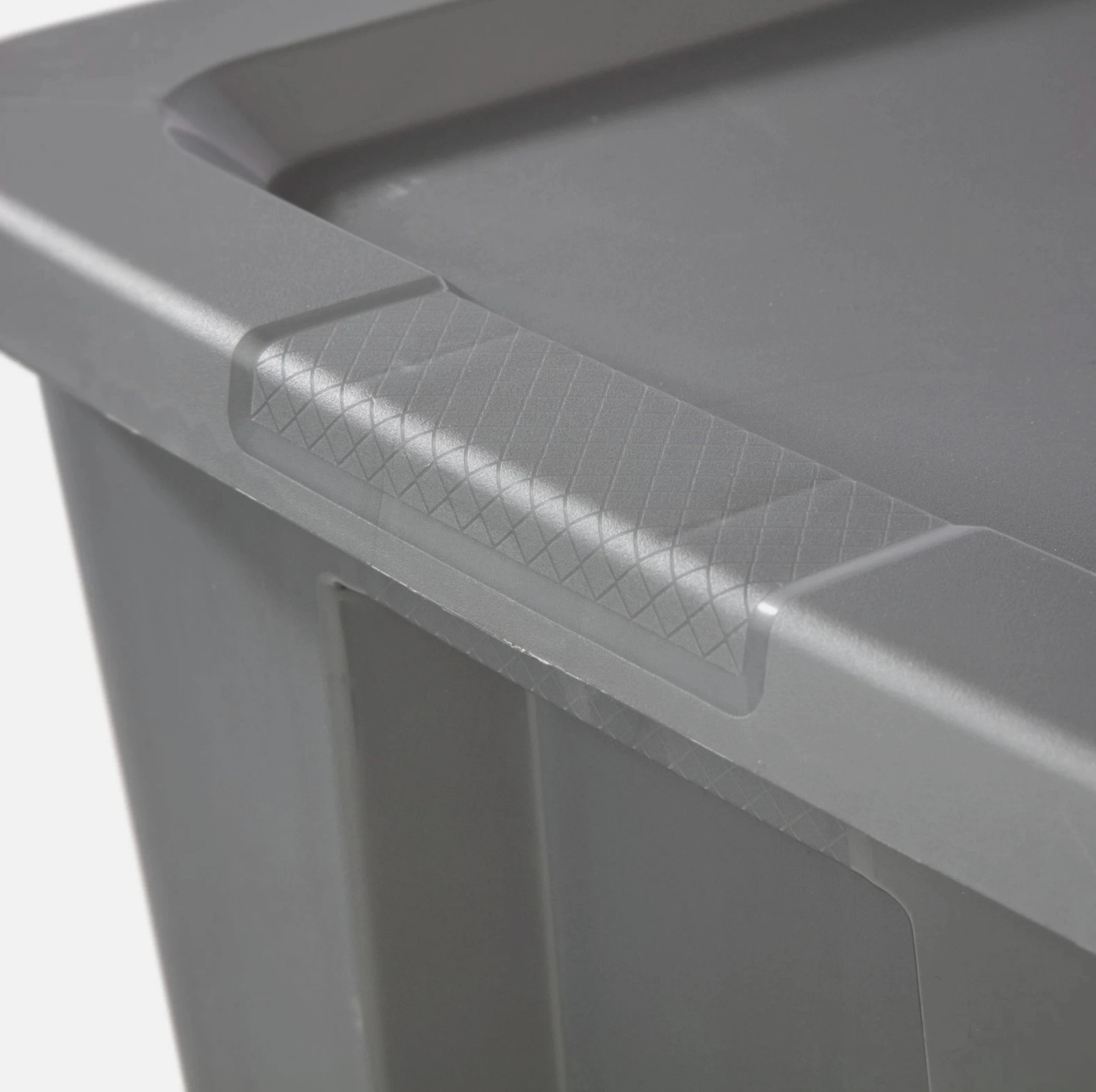 Extra Large Storage Bin, 30 Gallon Plastic Storage Container with Snap-On Lid, G