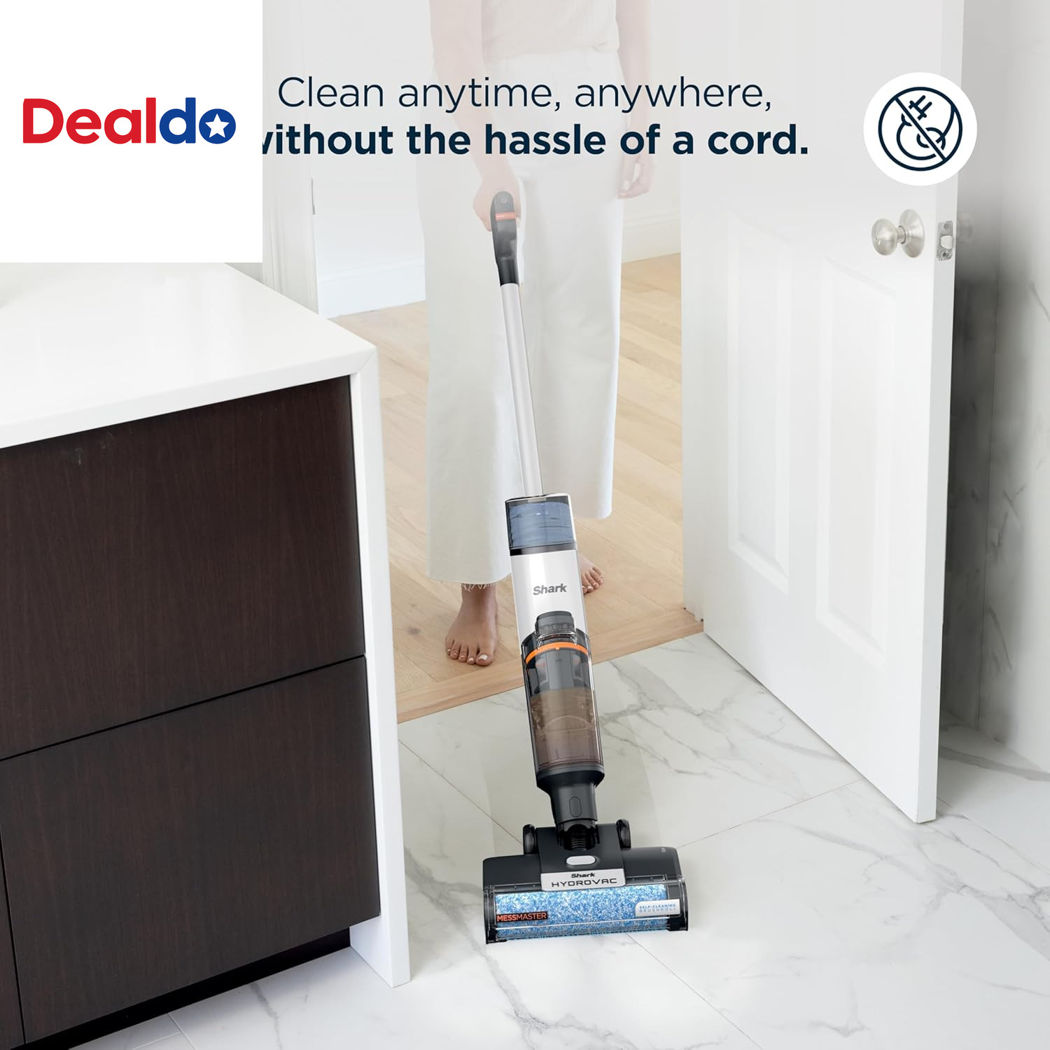 | Wet Dry Vacuum Cleaner | Vacuum and Mop Combo | Hydrovac Messmaster | 3-In-1 S