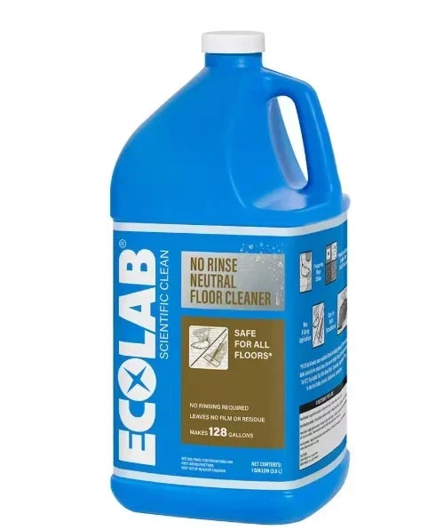 Ecolab 1-Gallon No-Rinse Neutral Floor Concentrate Cleaner