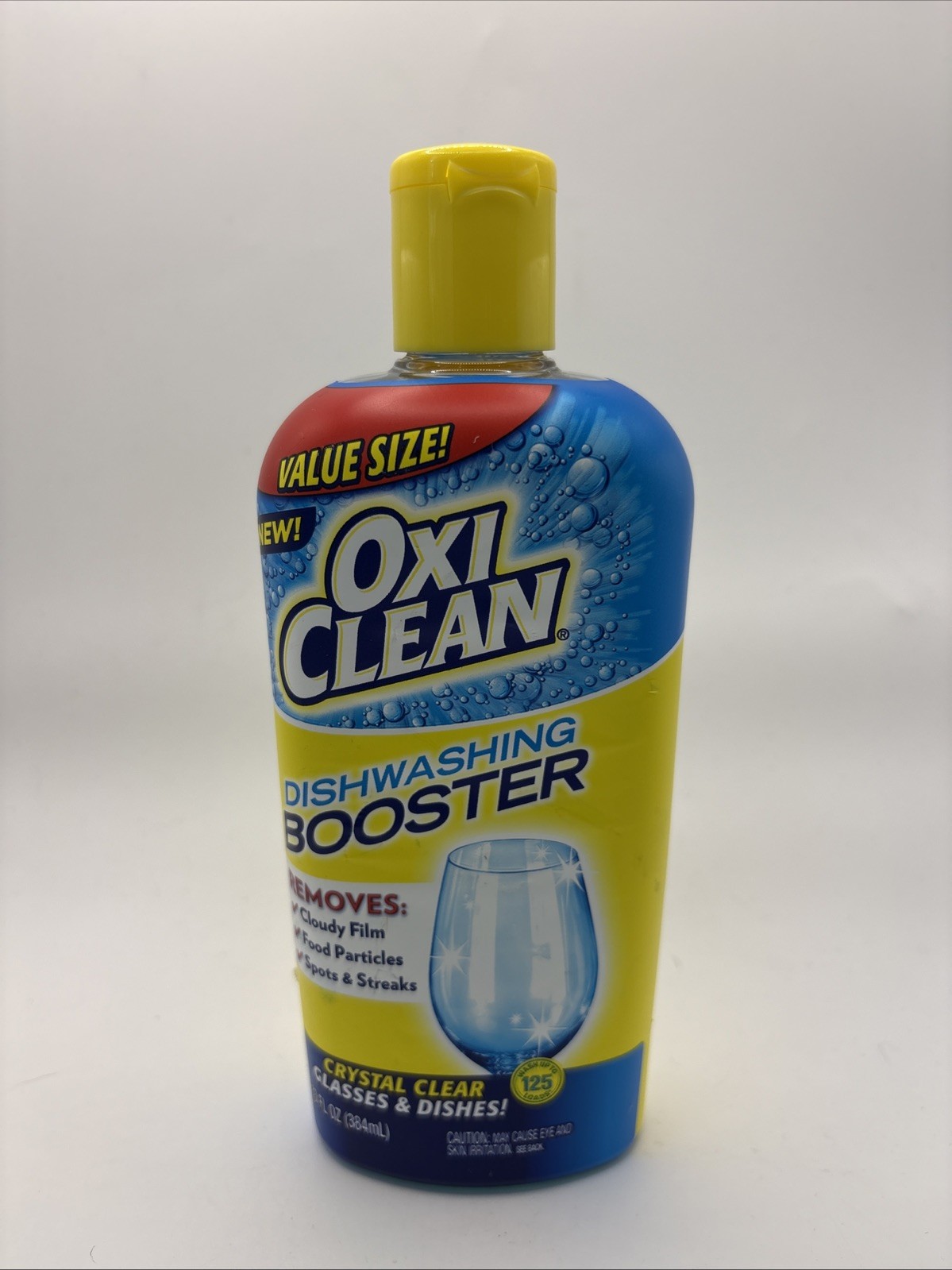 Oxi Clean Dishwashing Booster Crystal Clear Value Size 125 Loads 13 Oz New Open