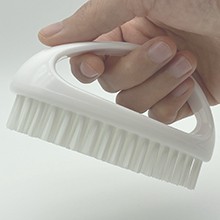 Small Scrub Brush with Stiff Nylon Bristles Heavy Duty Cleaning Brush | Good for