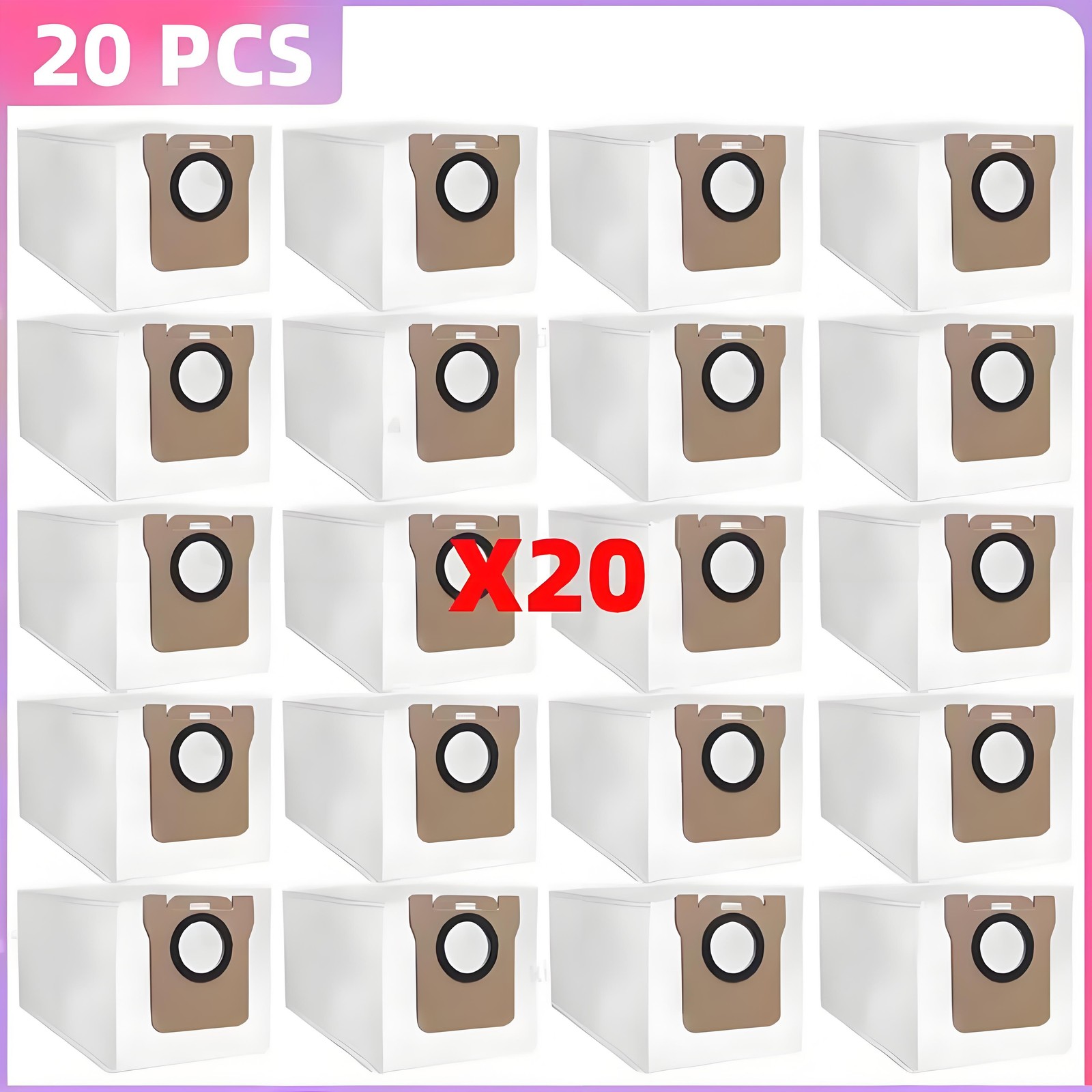 For Xiaomi Mijia 5 Pro OV21GL Vacuum Cleaner Main Side Brush Filters Dust Bags