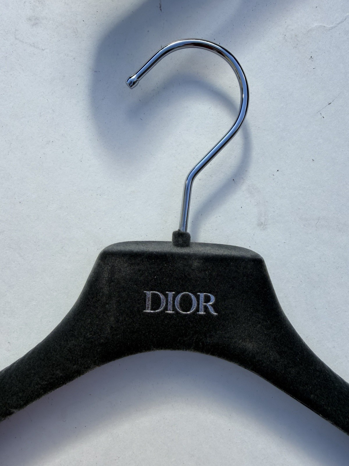 Lot Set Of 12x Dior Gray Hangers Langaplast Made In Italy 3 Different Styles
