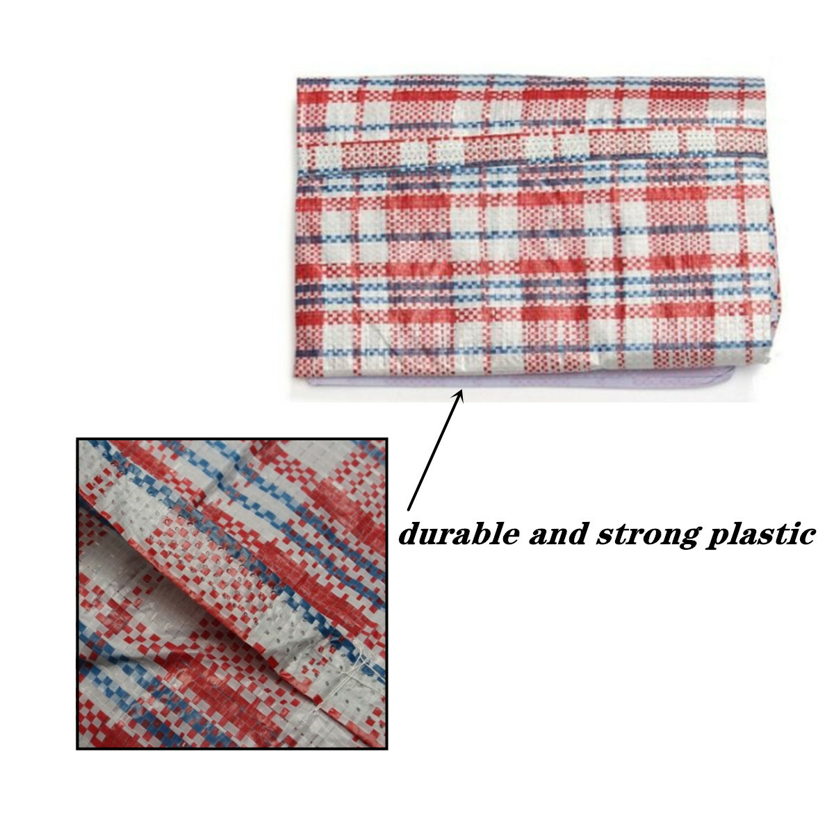 2 Pc Reusable Large Jumbo Giant plastic Laundry Bag Big Storage Zipper Bag – USA