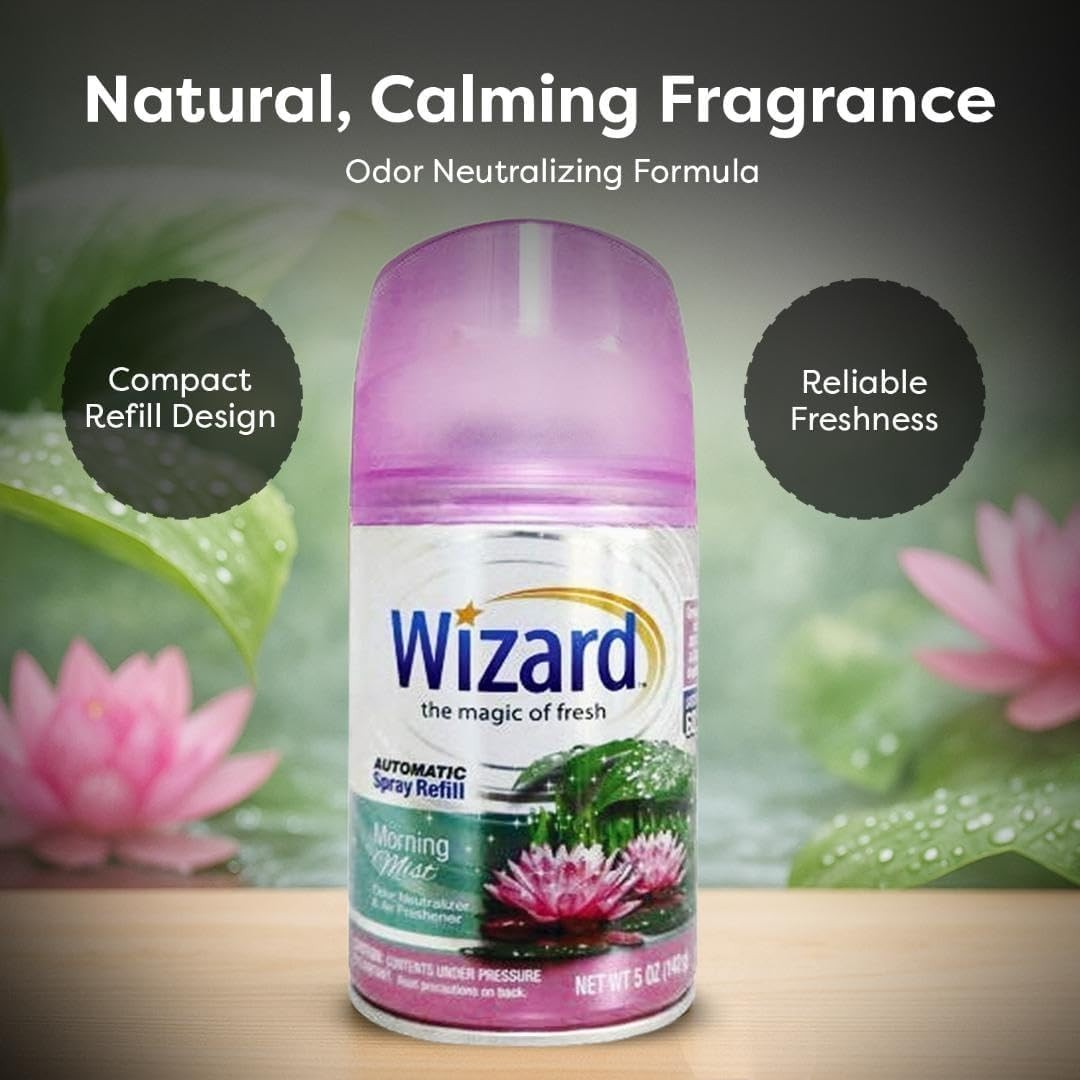 3 WIZARD AUTOMATIC SPRAY REFILLS – 5 oz HAWAIIAN RETREAT