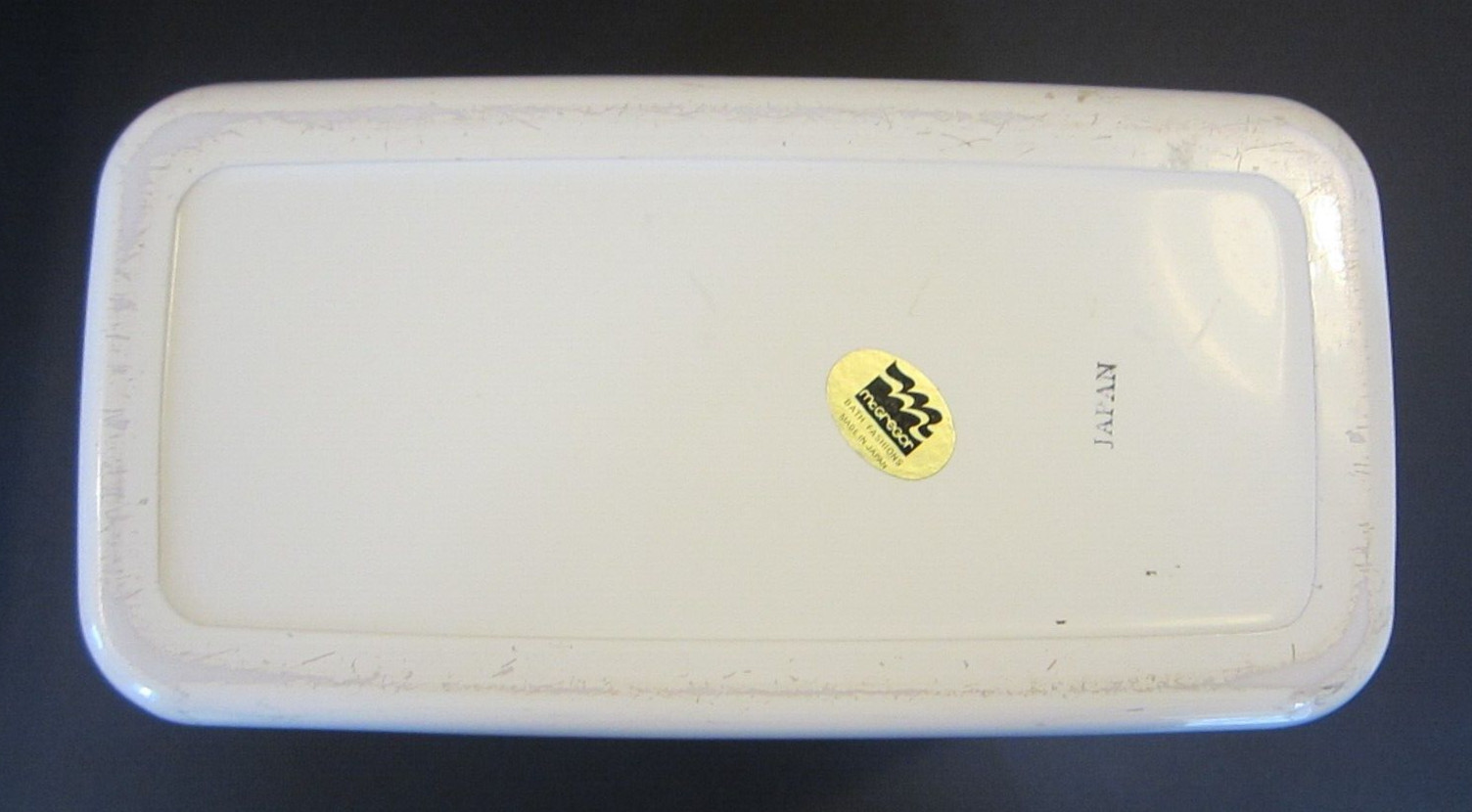 Art Deco Nouveau Garbage Bin Trash Can McGregor Bath Fashion Wastebasket Vintage