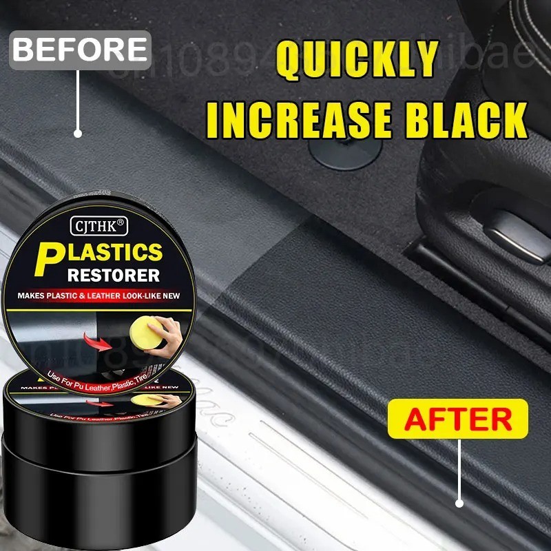 Car Plastic Restorer Back to Black Gloss Car Cleaning Products Plastic Leather R
