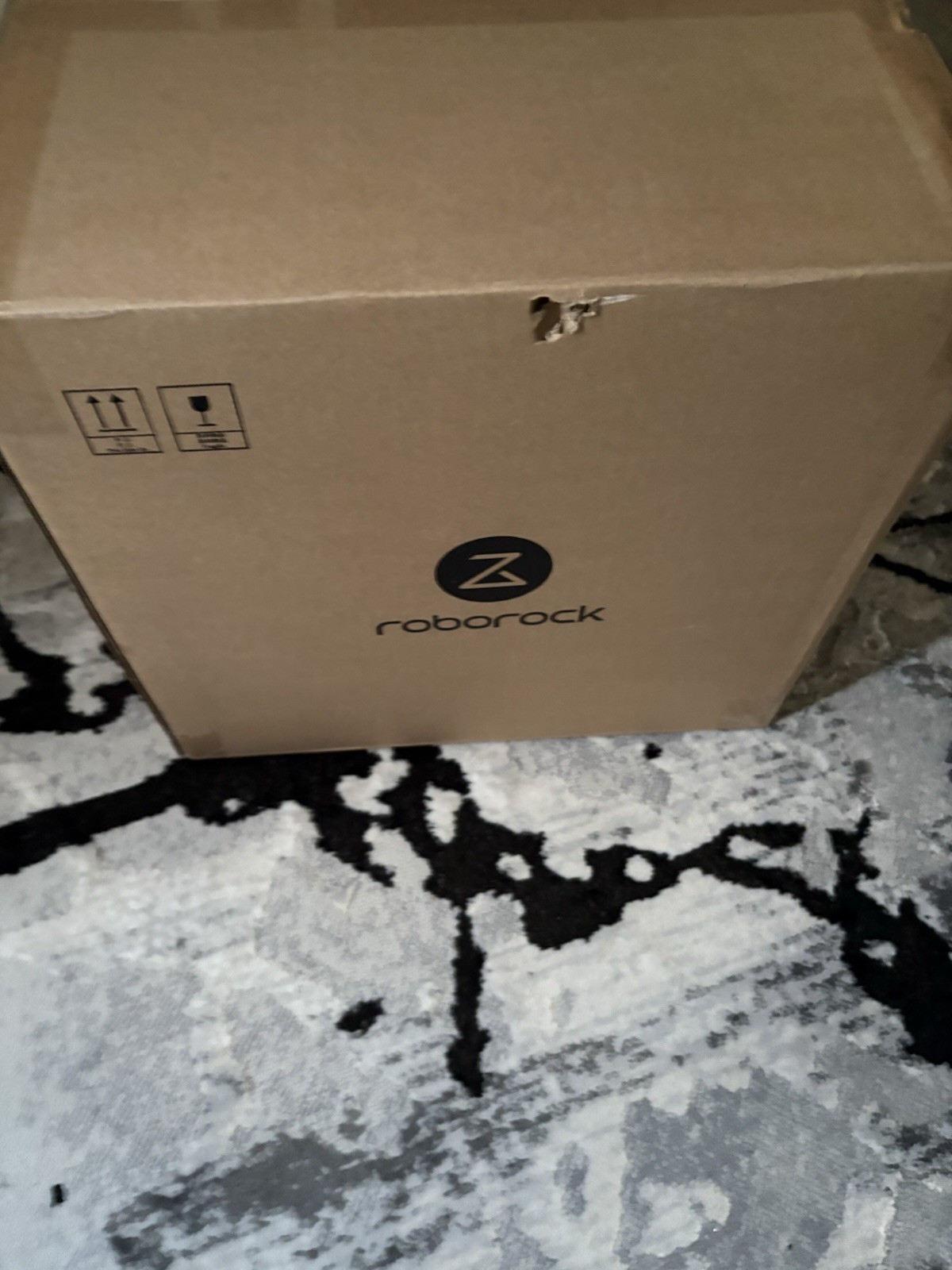 Roborock Robotic Vacuum Cleaner Shipping Box / Packaging (Brown)