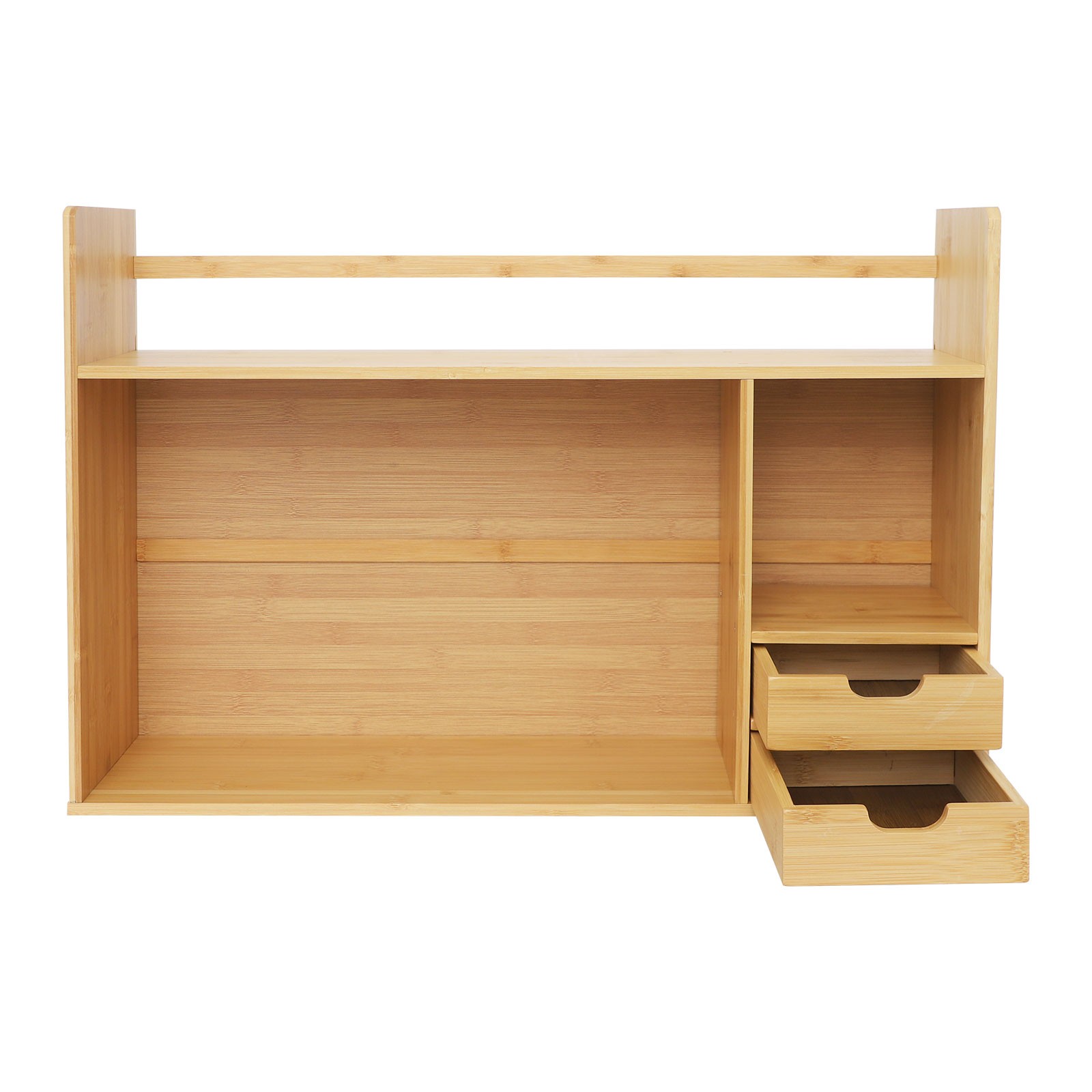 Small Desktop Bookshelf for Students Minimalist Office Desk Bookshelf 68*46cm US