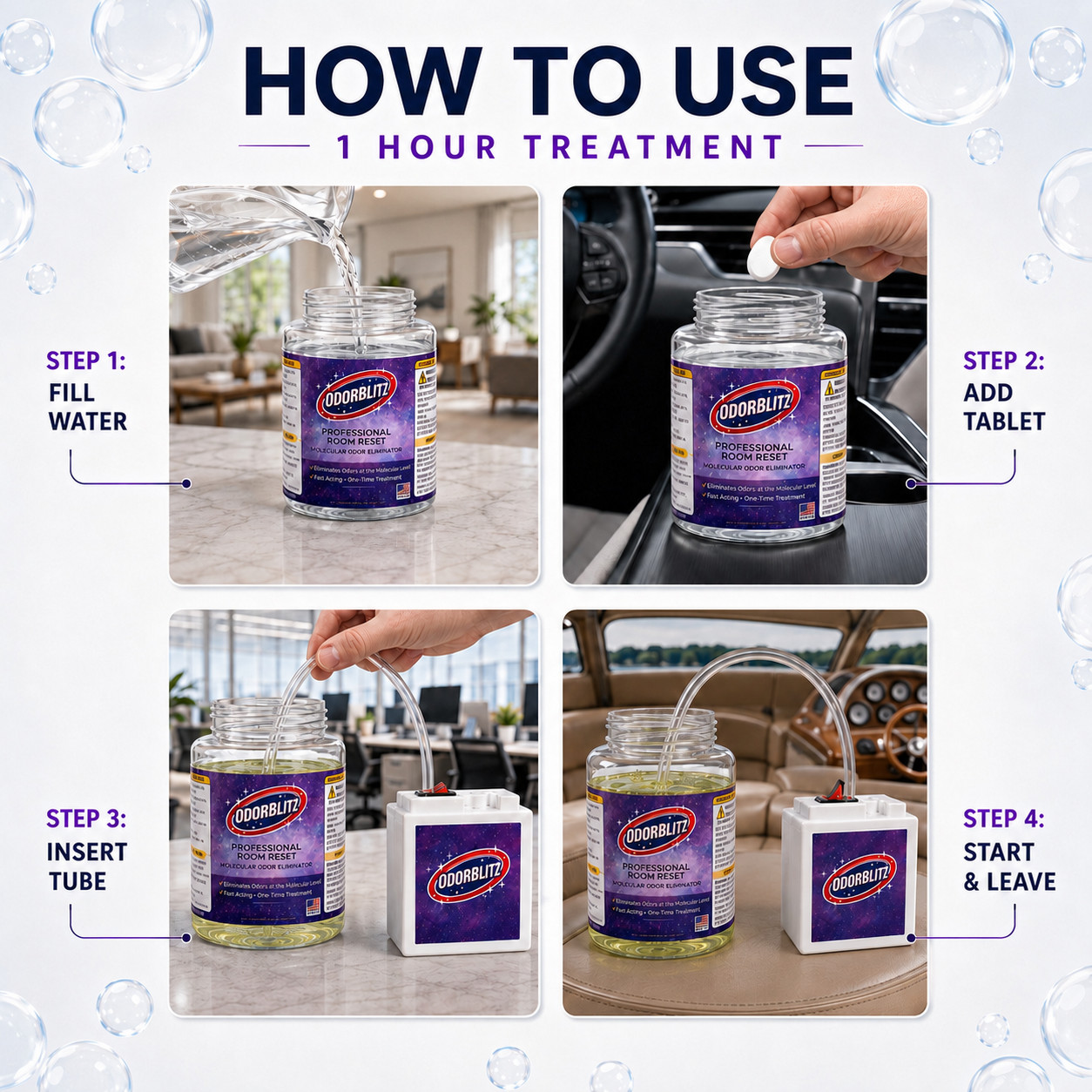 OdorBlitz Odor Bomb