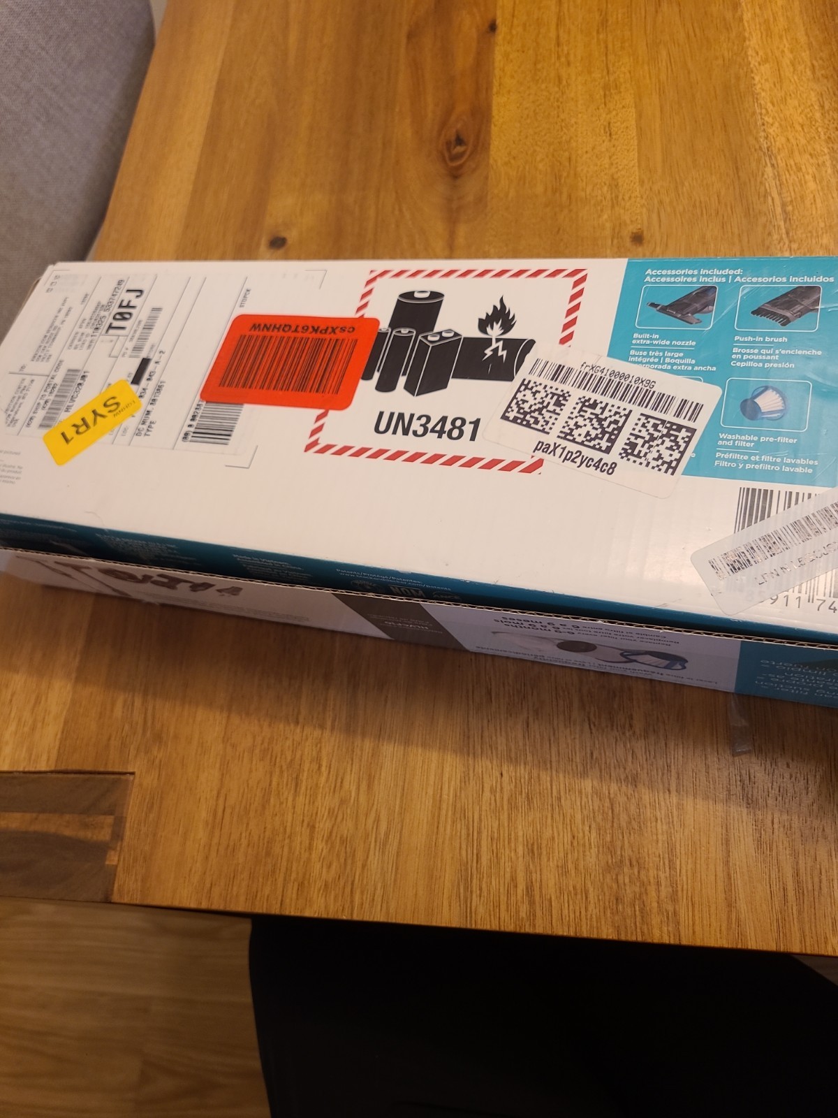 Black+Decker Dustbuster Advanced Clean Slim Cordless Handheld Vacuum Open Box