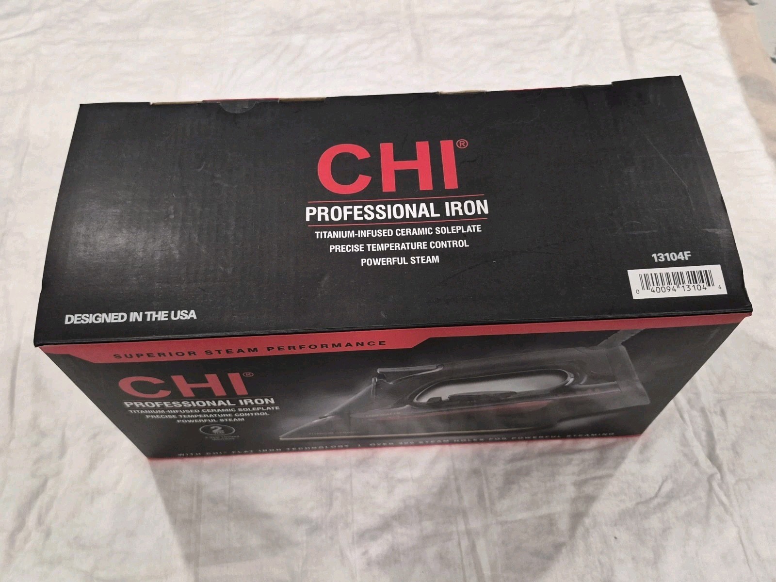 CHI Steam Professional Iron for Clothes with Vertical Steam Burst