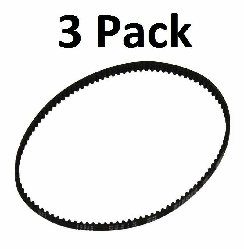 (3) Geared Belt Fits For Turbo Cat TurboCat Air Driven Turbo Brush TP210, 210, 7