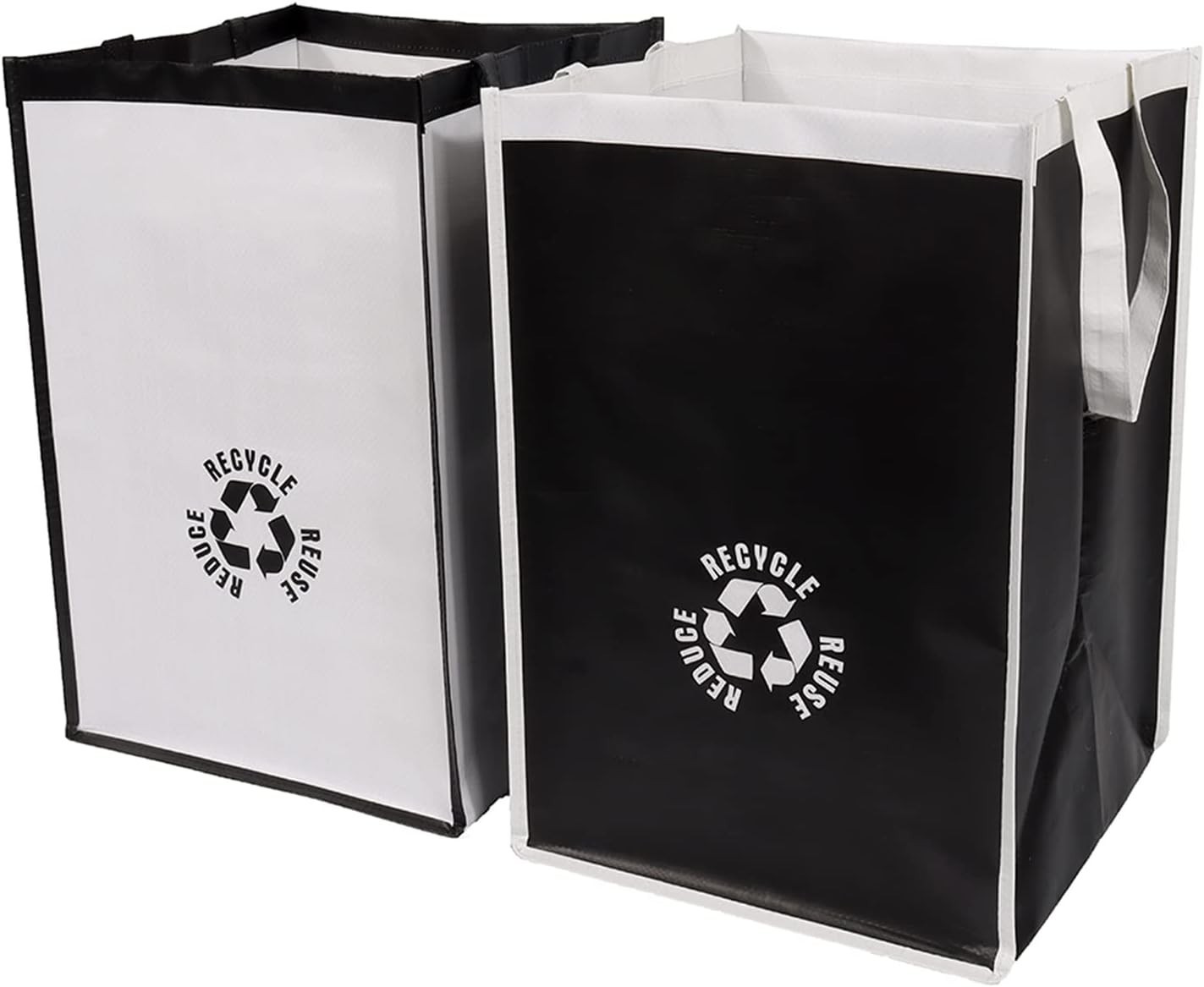 2 Water-Resistant Recycling Bins for Kitchen and Home – Stylish Waste Management