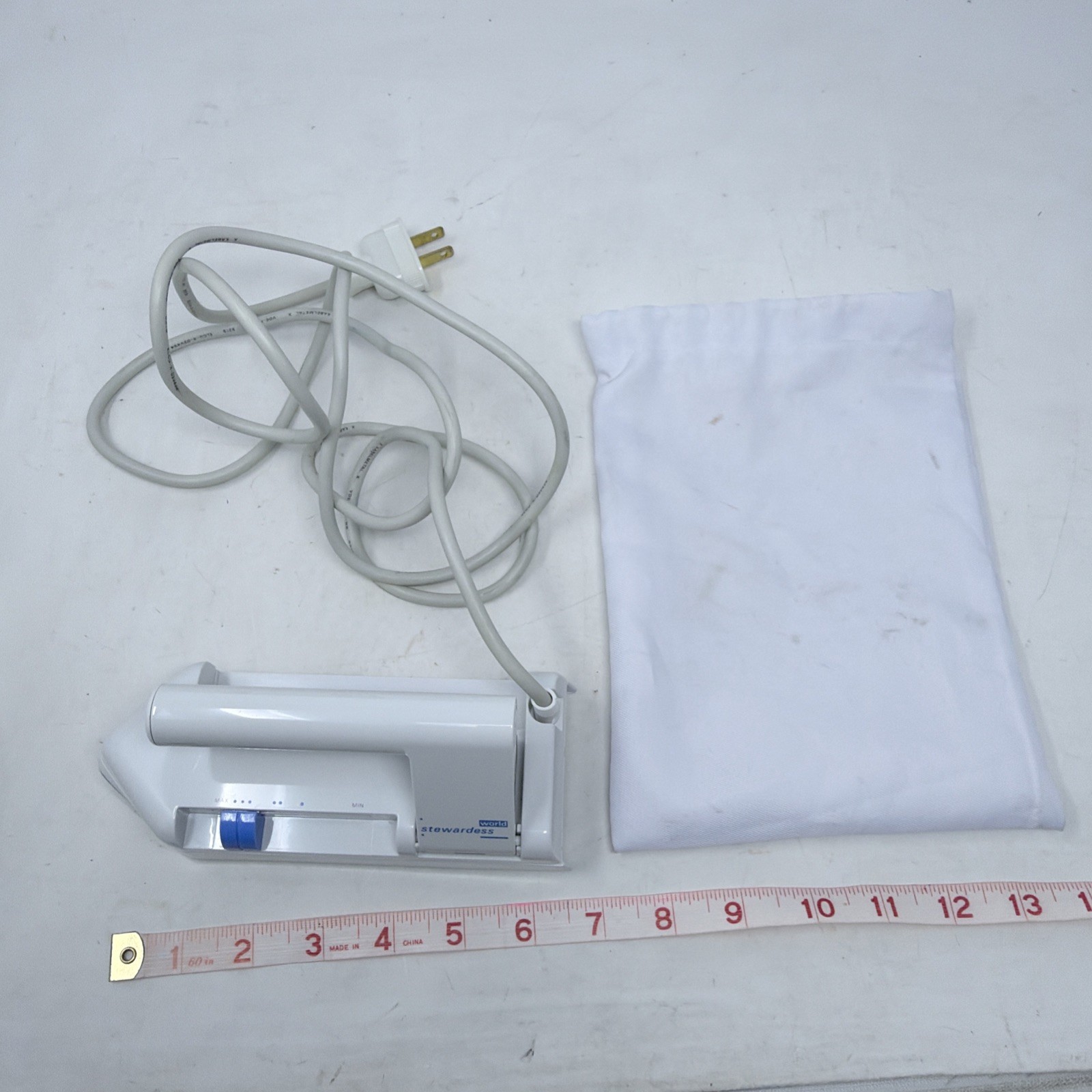 VTG Philips World Stewardess Model HD 1301/B Travel Iron Tested Working 110-240v