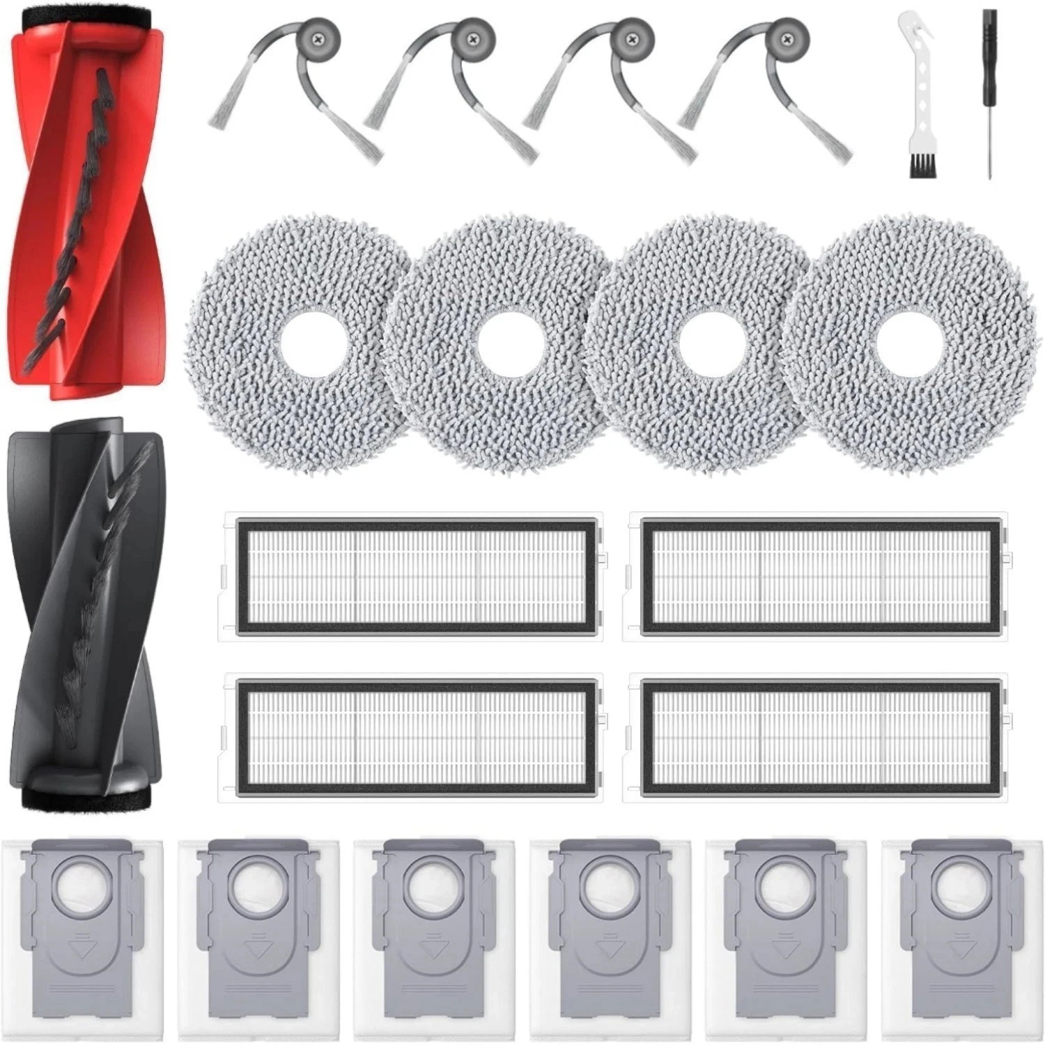 Qrevo S5V Replacement Parts for Roborock Qrevo S5V/ Curv/Edge/Edge S5A /Curv S5X