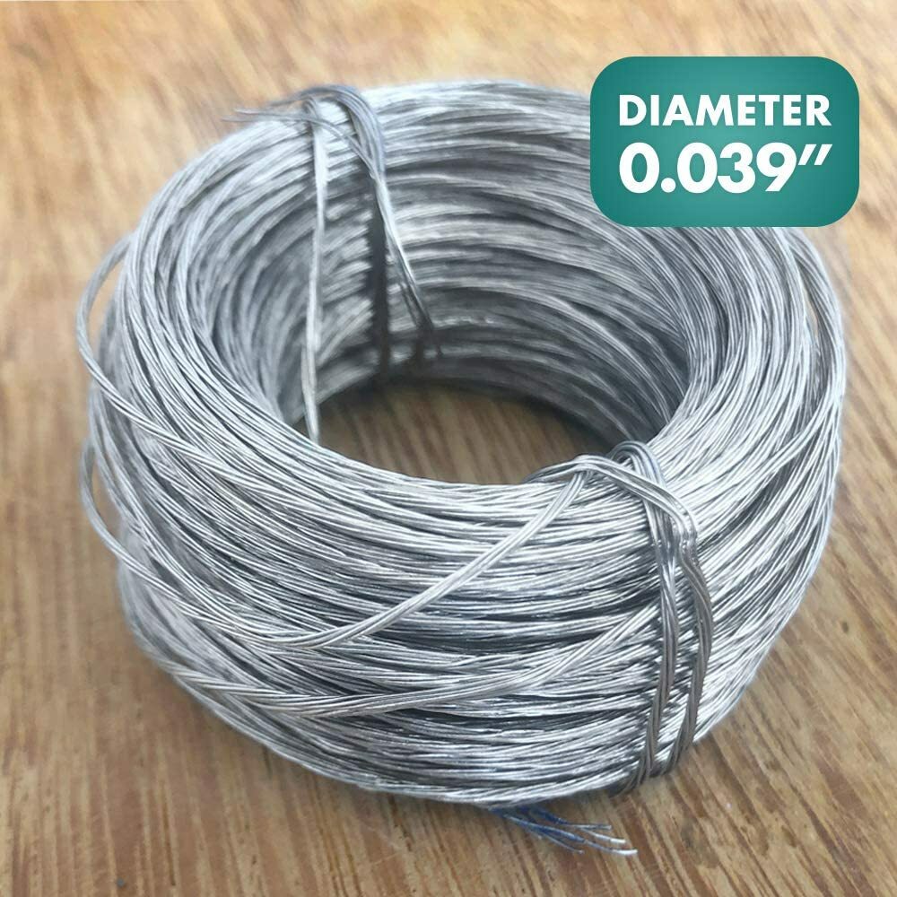 100ft Picture Hanging Wire Photo Frame Picture Hanging Wire supports up to 30Lbs