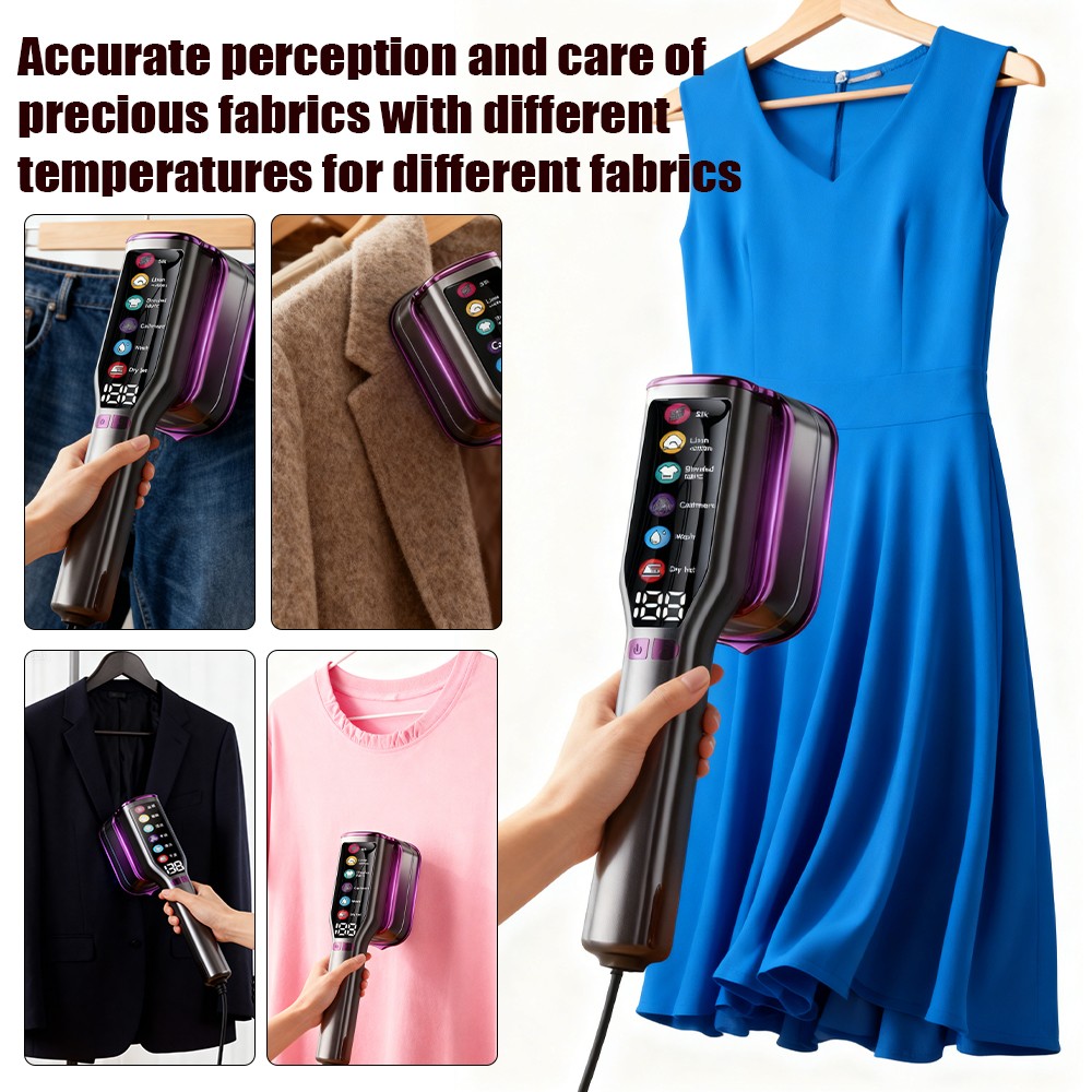 Portable Steamer for Clothes, Clothes Steamer Handheld, 1200W 2 in 1 Steam Iron
