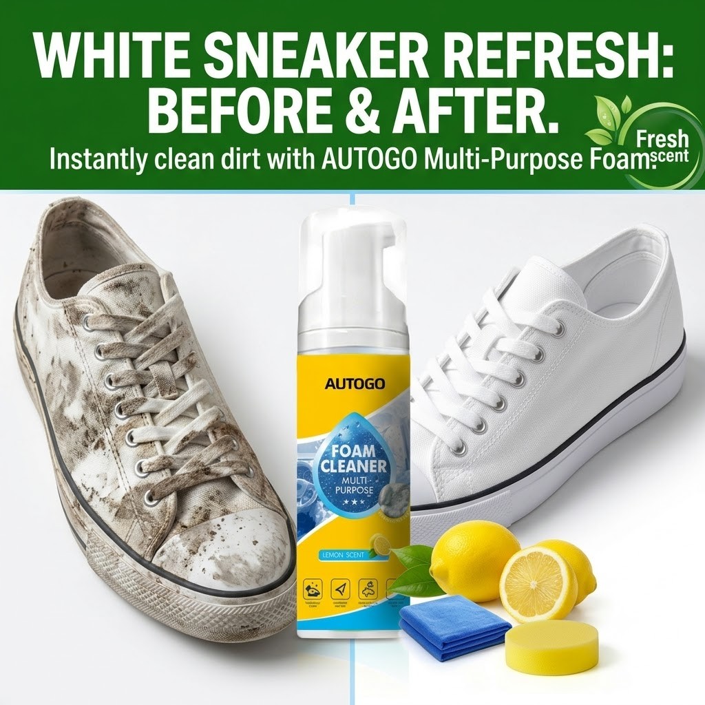 150ml Foam Cleaner, 4-in-1 Multi-Enzyme Foam Cleaners, New Foam No-Rinse Cleaner