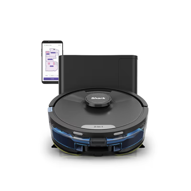 New Shark Matrix Plus 2-in-1 Robot Vacuum & Mop – Black (RV2610WTUS