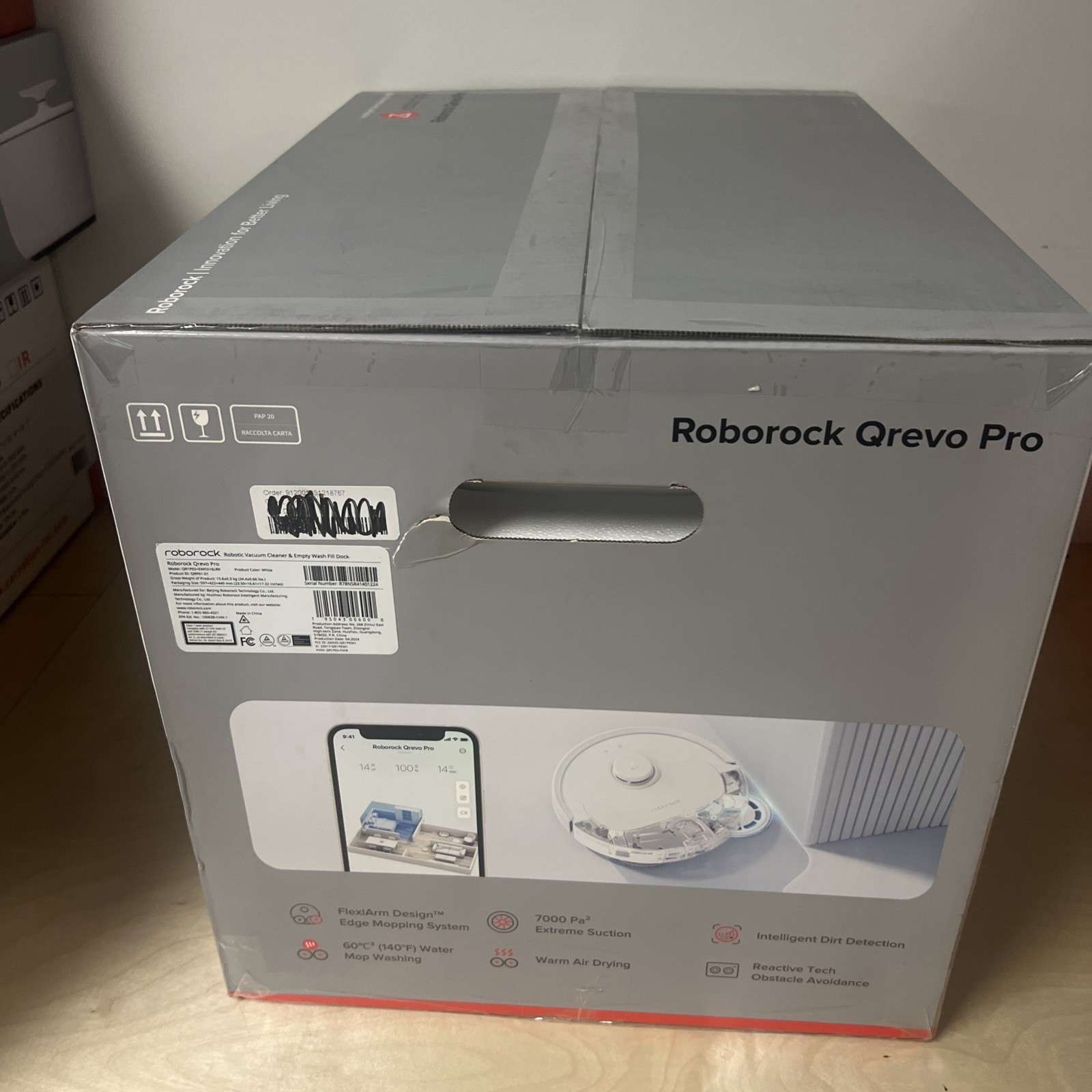 Roborock Qrevo Pro – Intelligent Robot Vacuum & Mop New