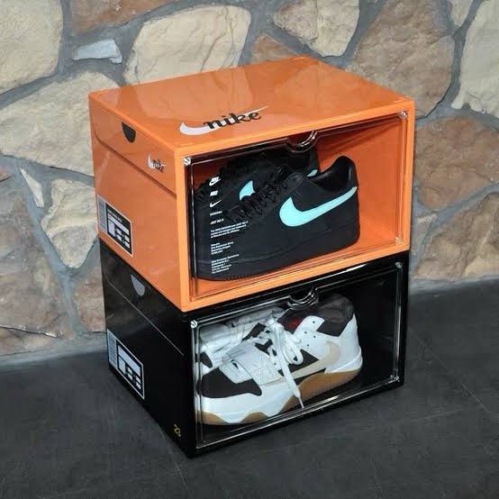 NIKE Black Plastic Shoe Box One Piece – Available exclusively in Asia New