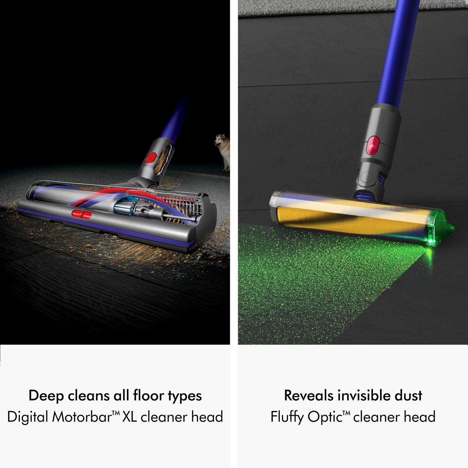 Dyson Gen5outsize Cordless Vacuum | Nickel/Blue | Refurbished