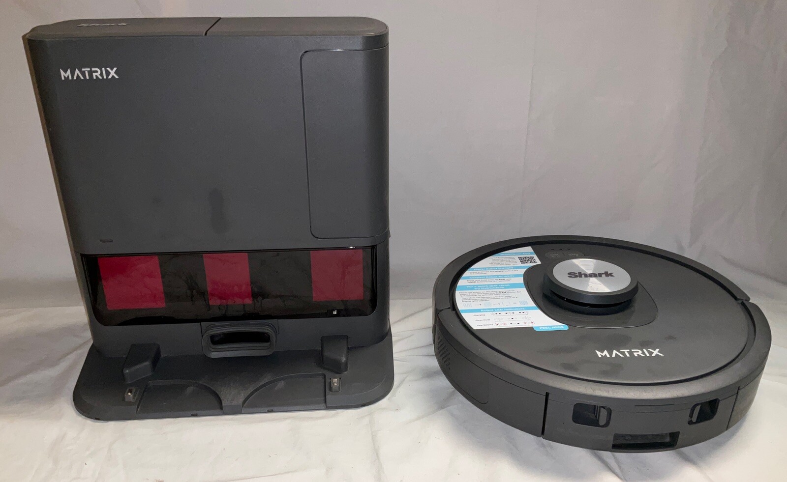 *Missing Brush* Shark Matrix Self-Emptying Robot Vacuum + 30 Day Dock (UR2350S)