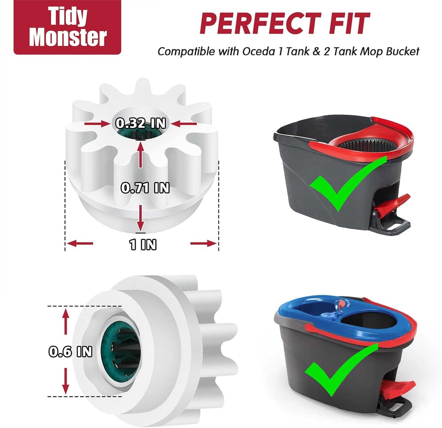 Pedal Bearing Replacement for OCedar Mop Bucket – Easy Fix for O-Cedar Easywring