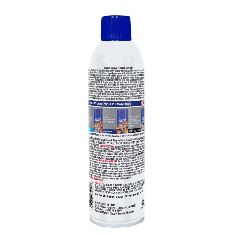 17 oz. Foamy Engine Cleaner and Degreaser – Spray Application