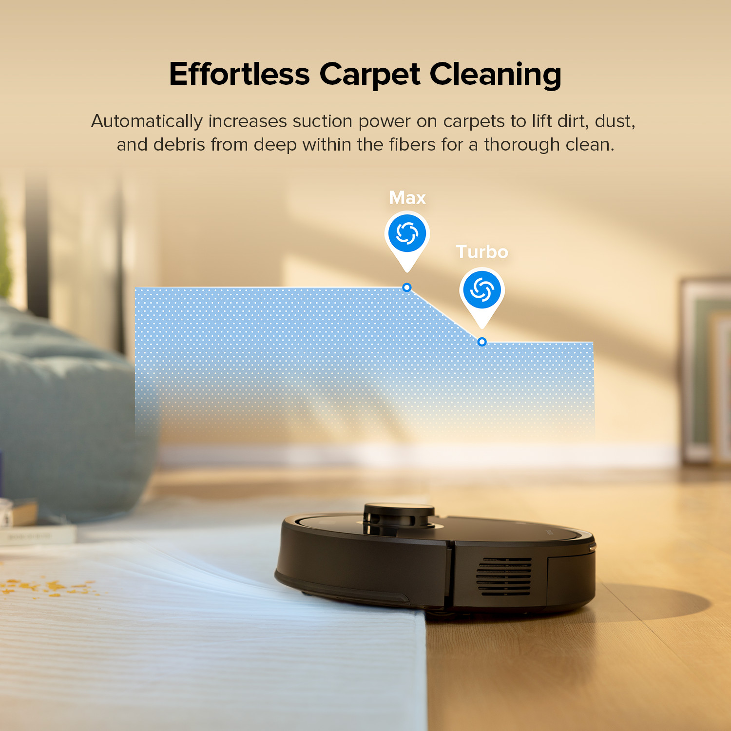 Roborock Q7 M5 Robot Vacuum & Mop,10000Pa Vac Cleaner,Dual Anti-Tangle,LiDAR Nav