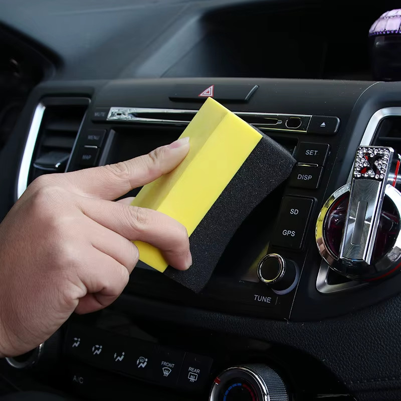 5 PCS Car Cleaning Sponge Brush Set Wheel Tire Wash Wax Polishing Tools