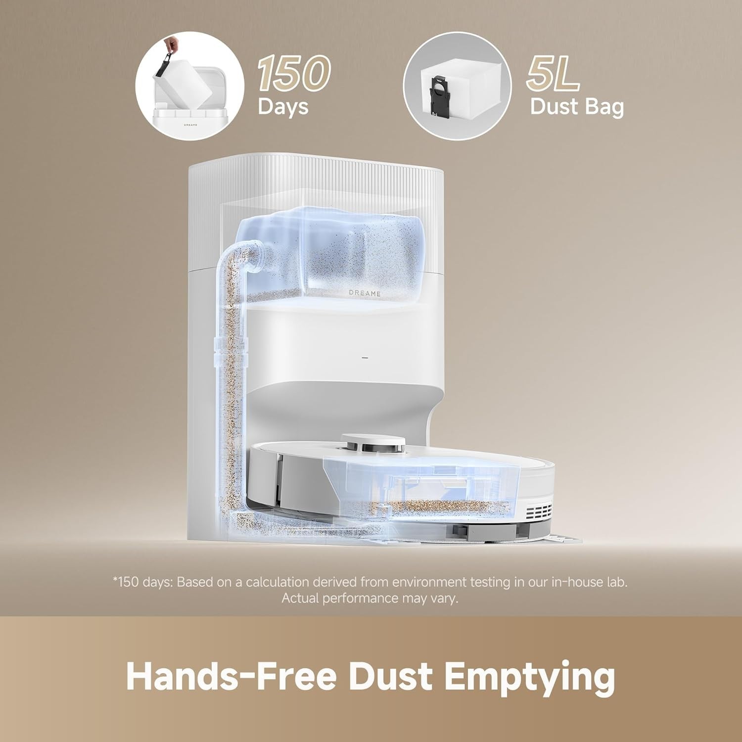 D20 Plus Robot Vacuum & Mop, 13,000Pa Suction, Auto-Empty, Smart Navigation