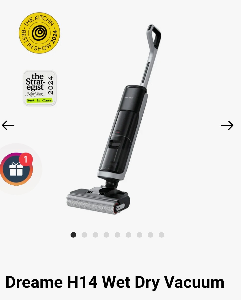NEW DREAME H14 Wet Dry Vacuum Cleaner – FREE SHIPPING!!! Retail Price $599