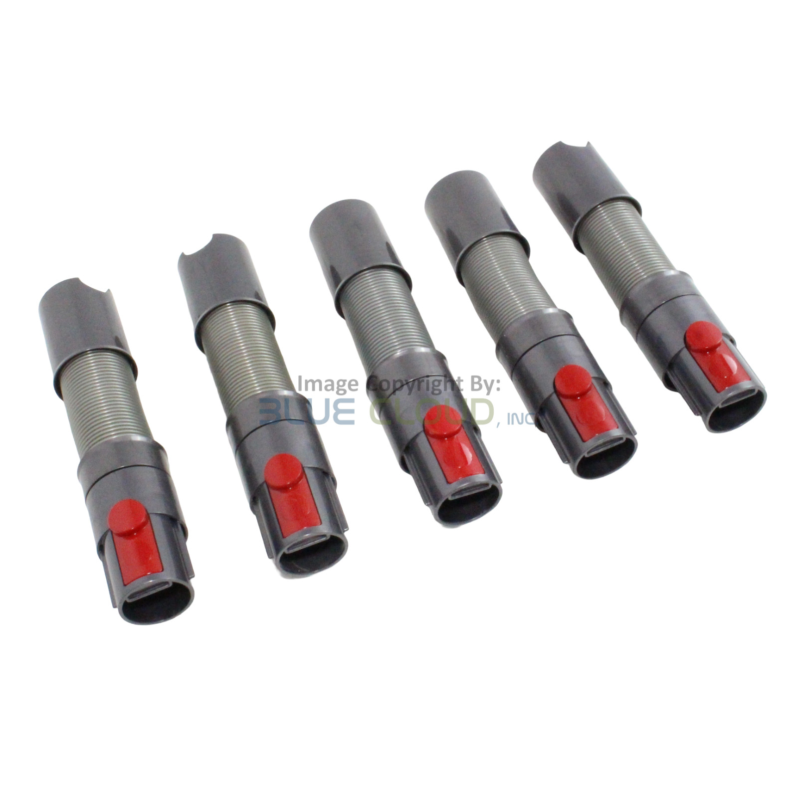 Lot of 5 GENUINE Dyson FLEXIBLE EXTENSION HOSE TUBE 971432-01 V7 V8 V10 V11 V15