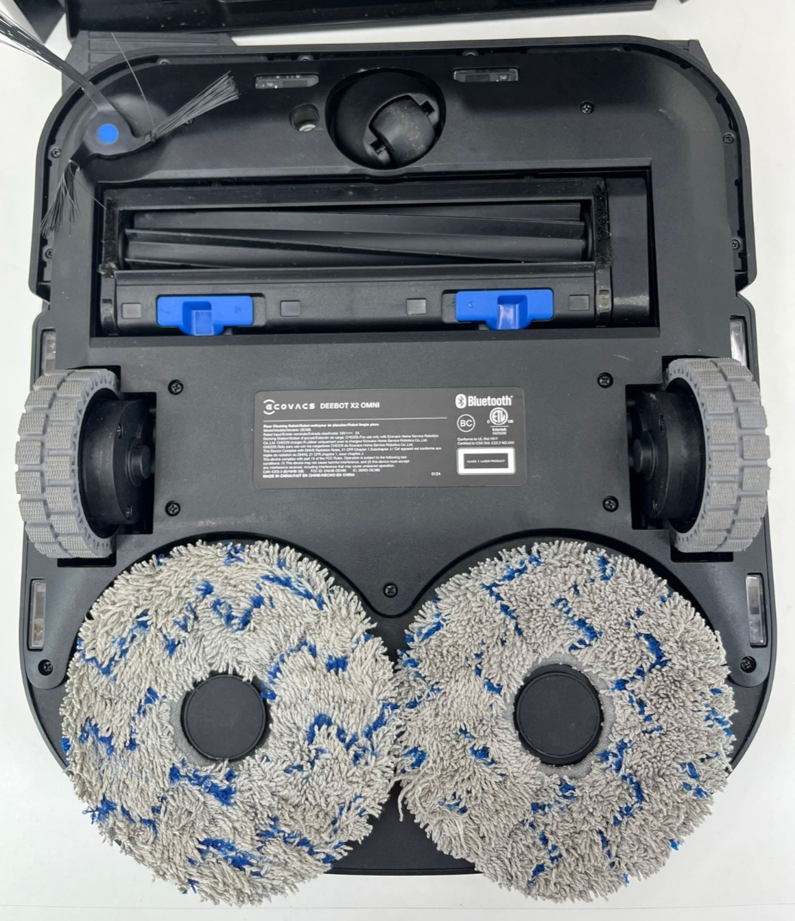 ECOVACS DEEBOT X2 OMNI Robot Vacuum & Spin Mop with Auto Cleaning Base