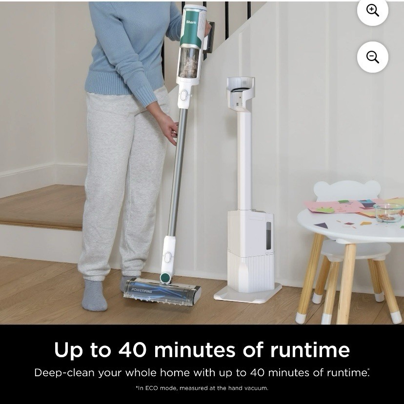 Shark Clean and Empty Bagless Cordless Stick Vacuum & Auto Empty System, NEW