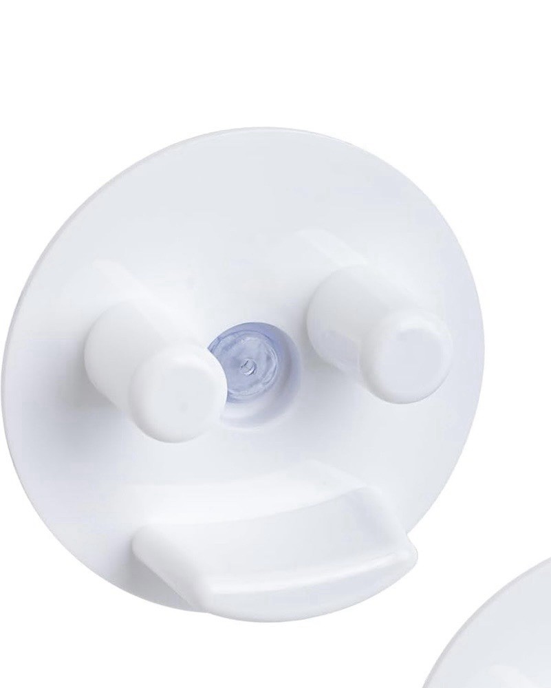 White Sponge Holder, New Compatible with Scrub Daddy Smiley Face Sponges