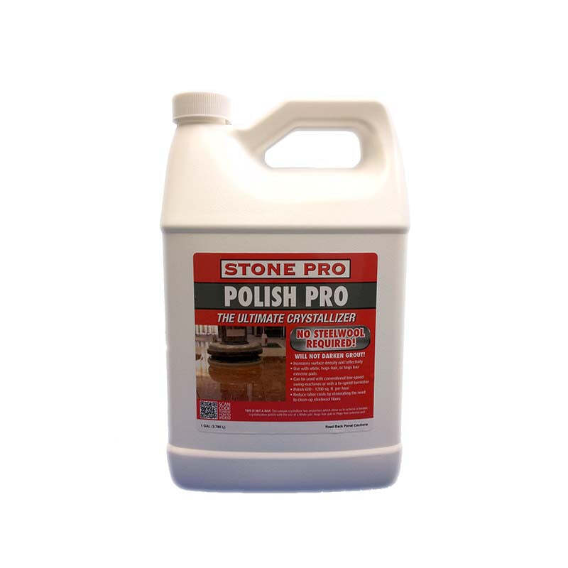 Stone Pro Polish Pro Crystallizer for Granite Marble Travertine Limestone