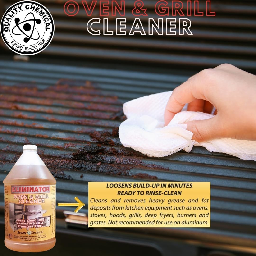 Oven Cleaner & Grill Cleaner – Heavy-Duty/Fast Acting & Easy to Use